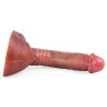 RealCockz Gode Curved Base 20 x 4.5cm Marron